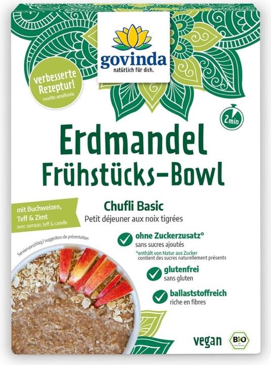 Chufli Basic Breakfast Bowl aux amandes de terre 500 g (500 g)