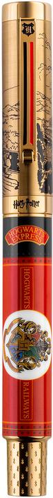 Actual product image Montegrappa Ishpr3pf Harry Potter Platform 9 3/4 Fountain Pen M (Gold, Red)