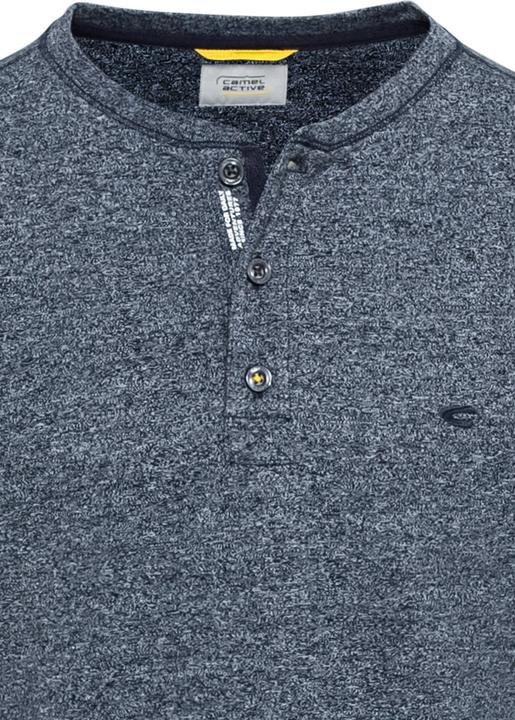 Produktbild Camel Active Langarm Henleyshirt aus nachhaltigen Baumwollmix (S)