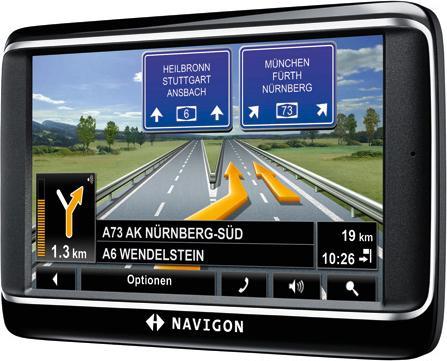 Actual product image Navigon 40 Premium, Bluetooth, TMC, European maps