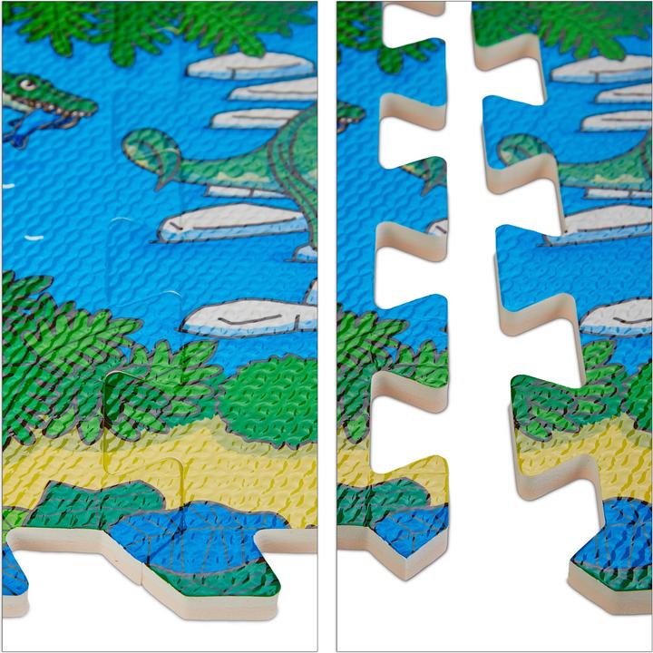 Actual product image Relaxdays Dino play mat (31 x 31 x 1 cm)