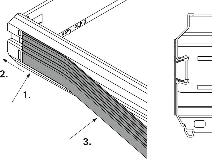 Image du produit Hettich Profilés de recouvrement (1 pcs)