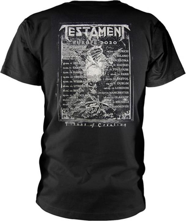 Produktbild Testament The Bay Strikes Back Europe 2020 Tour TShirt (S)