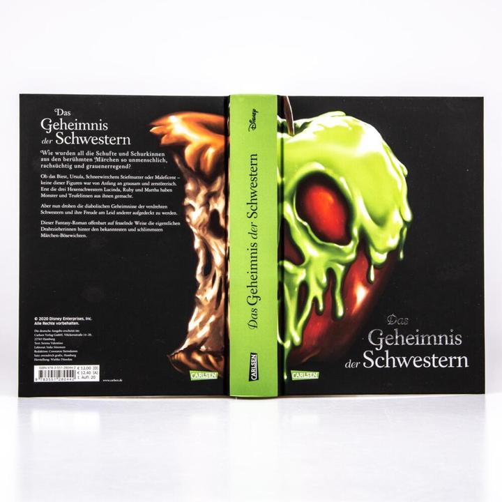 Actual product image Disney – Villains 6: Das Geheimnis der Schwestern (German, Walt Disney, Serena Valentino, Ellen Kurtz, 2020)