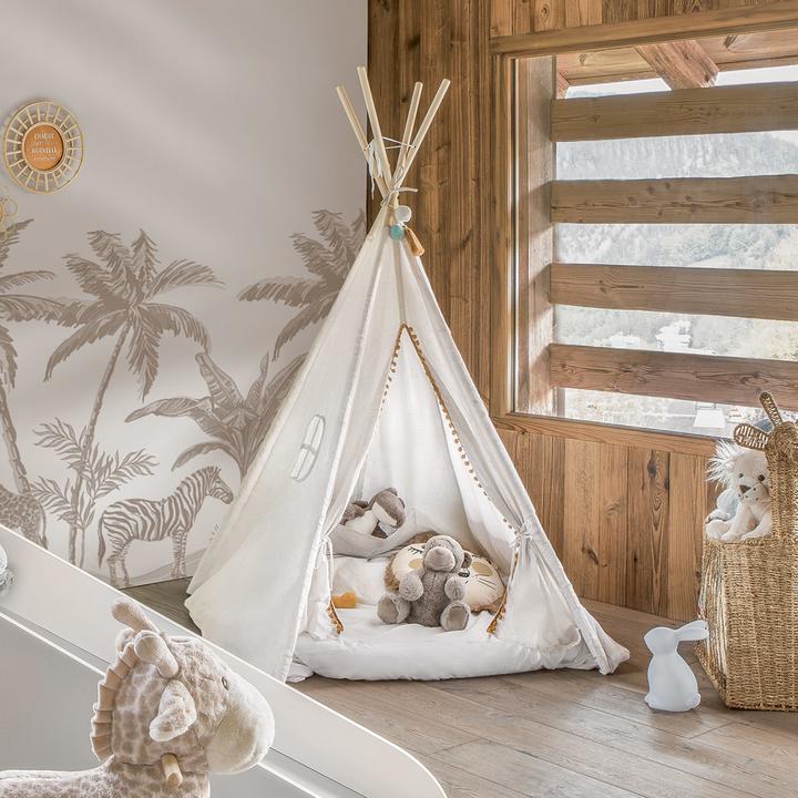 Produktbild Atmosphera ecru Tipi, Leinen beige