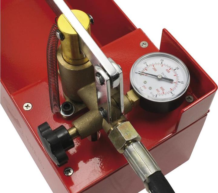 Produktbild Dönges Druck-Prüfpumpe mit 1 Messuhr, Betriebsdruck bis 60 bar, Anschluss 1/2"