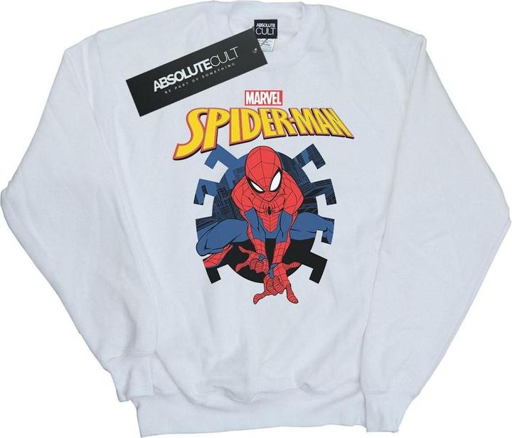 Image du produit - Sweat SPIDER-MAN WEB SHOOTING EMBLEM LOGO - Homme (M)