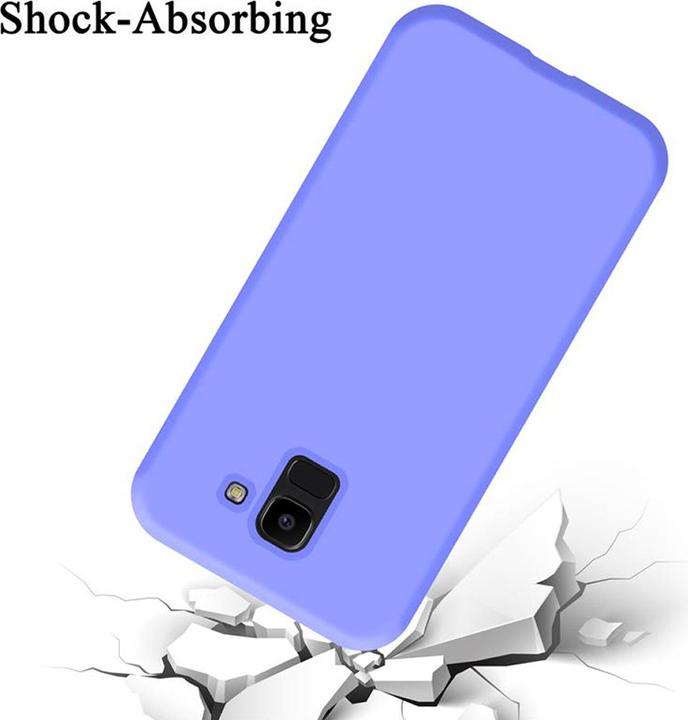 Immagine prodotto Cadorabo Copertura della cassa del silicone liquido TPU (Samsung Galaxy J6 (2018))