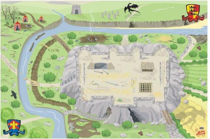Immagine prodotto Le Toy Van Castello del cavaliere (100 x 150 cm)