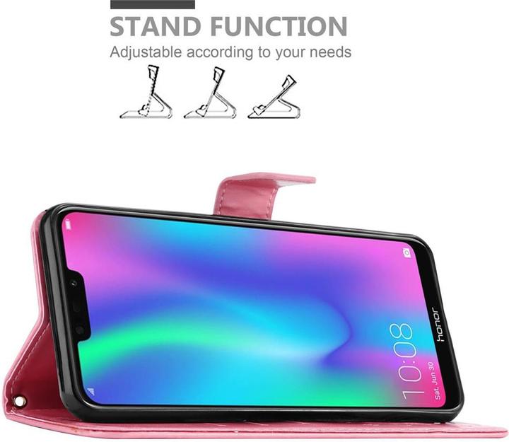 Productafbeelding Cadorabo Bloemen Boekomslag (Honor 8C)
