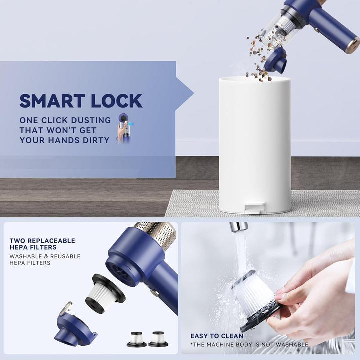 Immagine prodotto Novidarte Mini Handstaubsauger