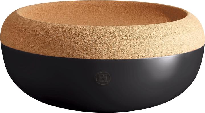 Produktbild Emile Henry Aufbewahrungsschale schwarz Keramik/Kork (36 cm, 1 x)