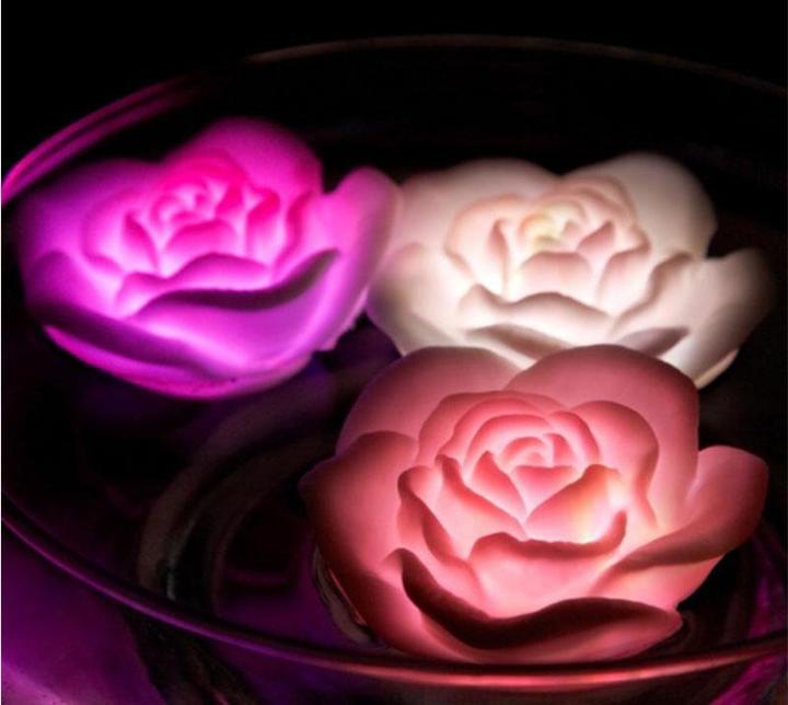 Actual product image TOP Roses bath lights