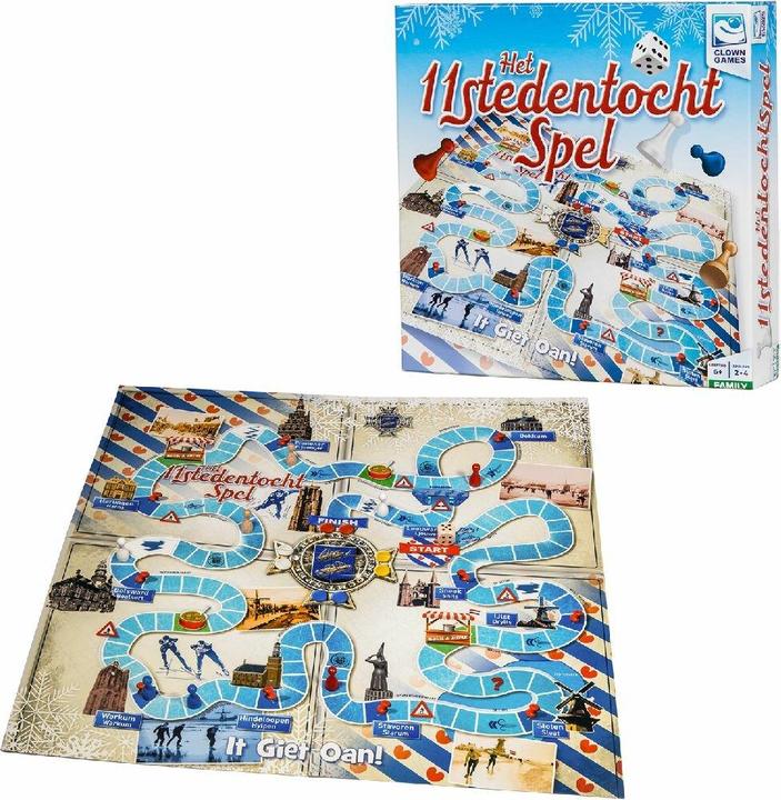 Produktbild Clown games Clown Das Elfstedentocht-Spiel (Niederländisch)