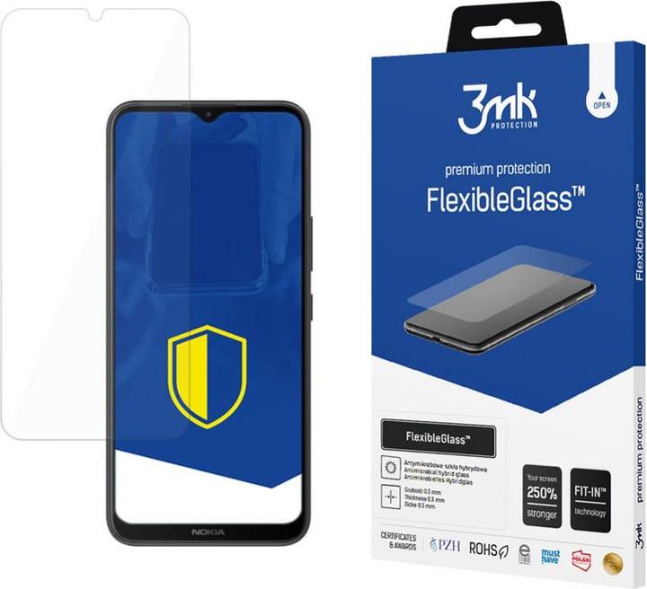 Produktbild 3MK FlexibleGlass Nokia C21 Plus hibridinis stiklas (1 Stück, Nokia C21 Plus)