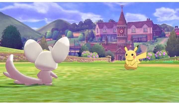 Actual product image Nintendo Pokémon shield (Switch, IT)