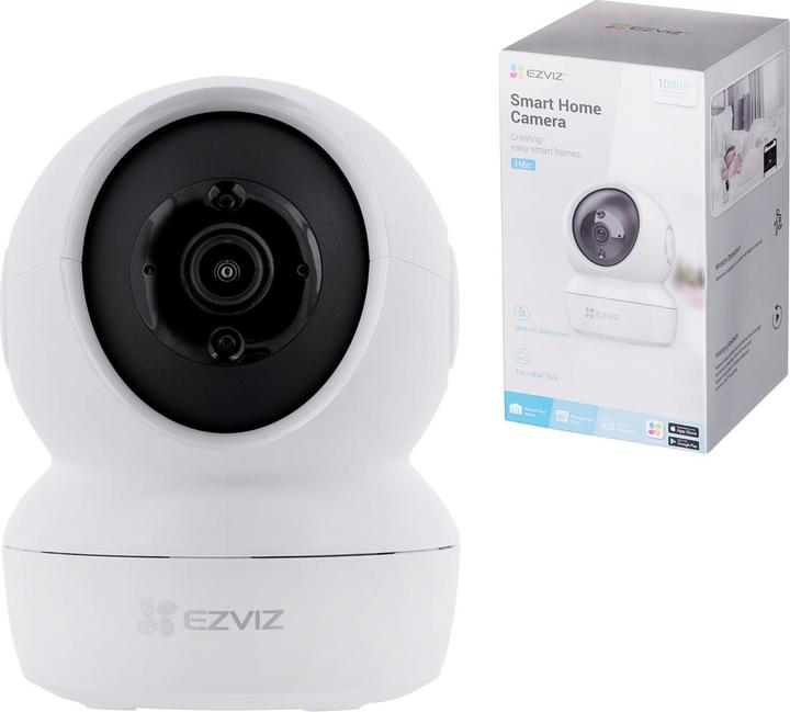 Actual product image EZVIZ H6C 2MP Indoor PT Camera (1920 x 1080 Pixels)