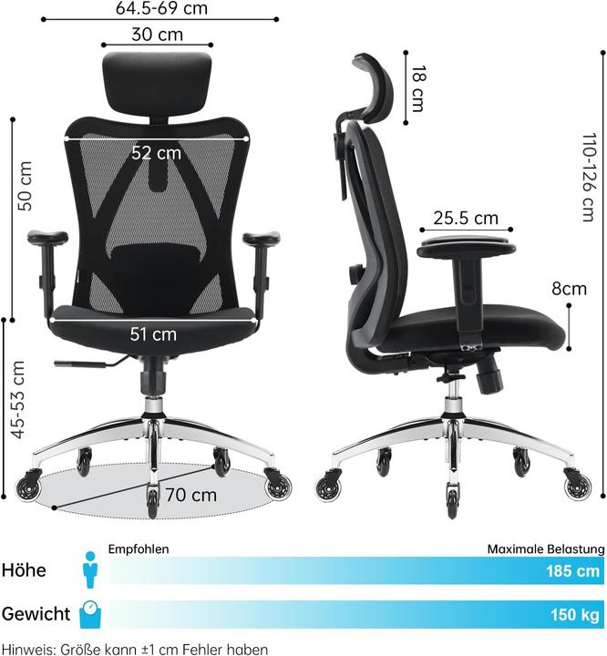 Produktbild Sihoo Drehstuhl