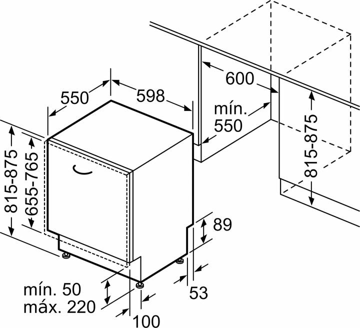 Produktbild Bosch Hausgeräte SMH4ECX28E Serie 4