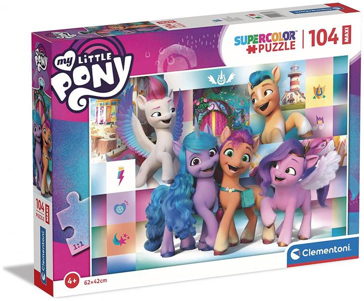 Actual product image Clementoni Maxi puzzle My Little Pony Laughter, 104st. (104 pieces)