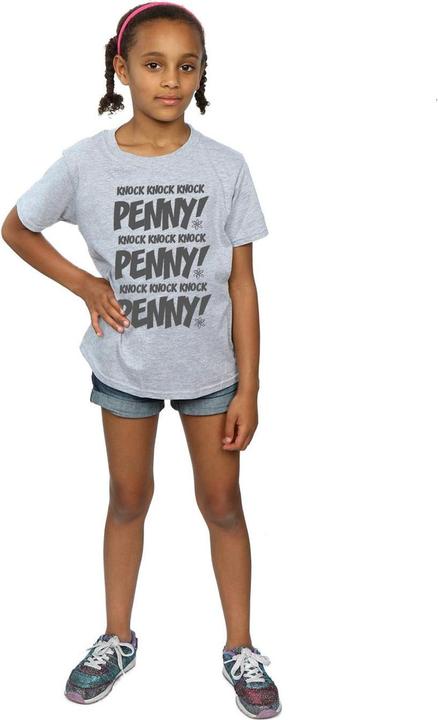 Image du produit Dam - T-shirt SHELDON KNOCK KNOCK PENNY - Fille (152, 158)