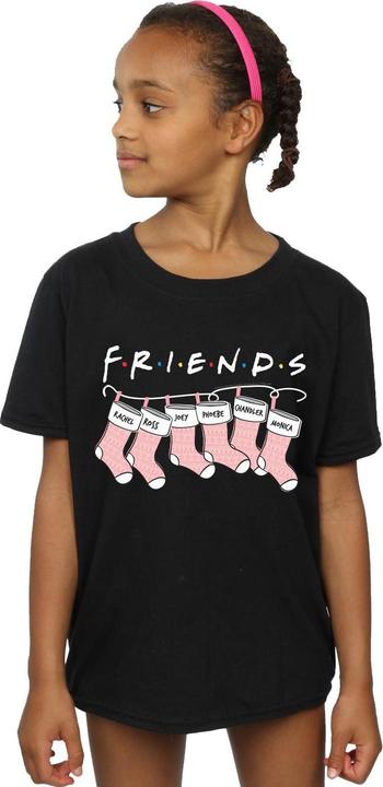 Immagine prodotto Friends Christmas Stocking Logo Maglietta Ragazze (128)