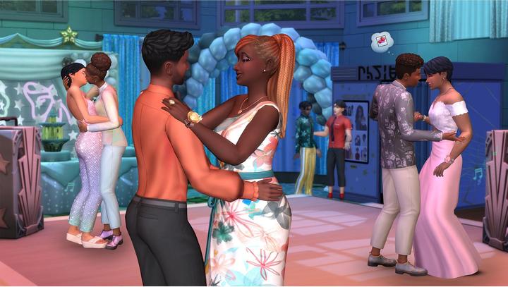 Actual product image EA Games The Sims 4 High School Years (Code in a Box) (PC, DE, FR, IT)