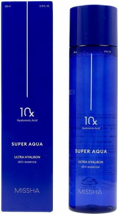 Immagine prodotto Missha Super Aqua Ultra Hyalron Skin Essence nawilżająca esencja z kwasem hialuronowym 200ml (Crema solare, 200 ml)