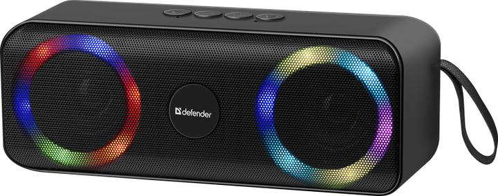 Image du produit Defender HAUT-PARLEUR BEATBOX 20 BLUETOOTH 20W LIGHT/BT/MIC/FM/USB/TF (5 h, Fonctionnement sur piles)