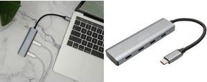Actual product image Digitus DA-70246 (USB-C, 4 Ports)
