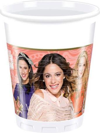 Immagine prodotto Violetta Tasselli da festa in plastica "Music Passion" (set da 8) (8 x)