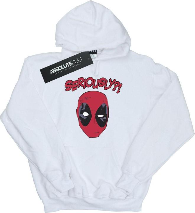 Immagine prodotto Deadpool Seriously Felpa con Cappuccio Uomo (XXL)