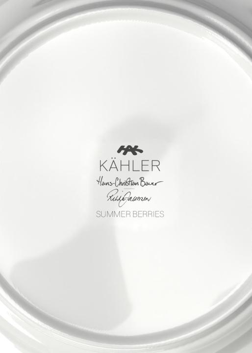 Produktbild Kähler Hammershoi Suer Teller flach forget me not (1 x, 22 cm)