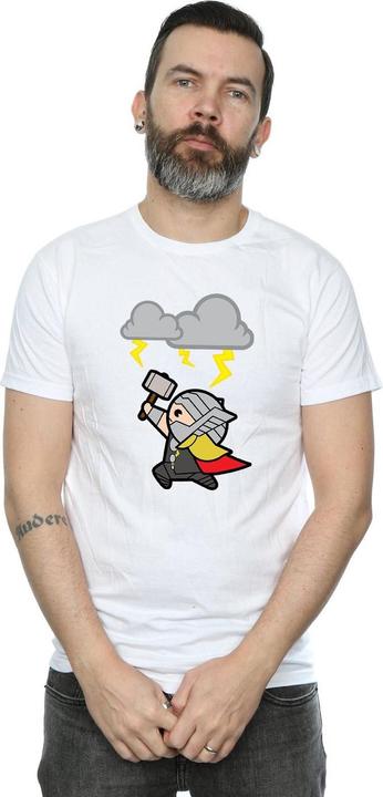 Image du produit - T-shirt KAWAII THOR GOD OF THUNDER - Homme (XXL)