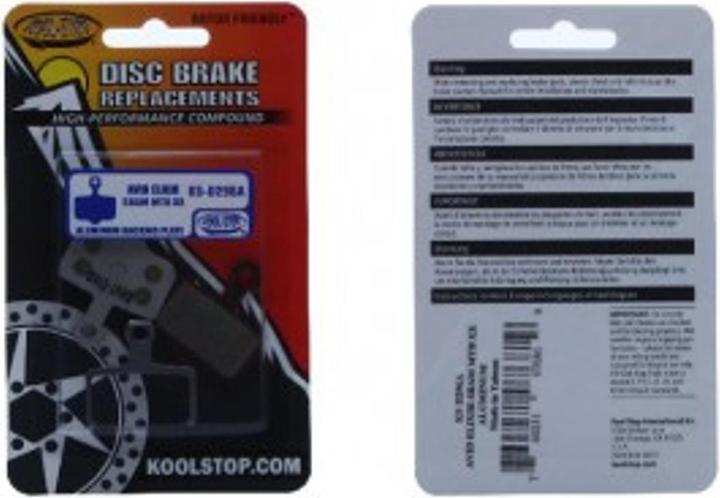Productafbeelding Kool Stop Schijfremblokken Avid Elixir/Sram XX Alu (Gretig, Organisch (hars))