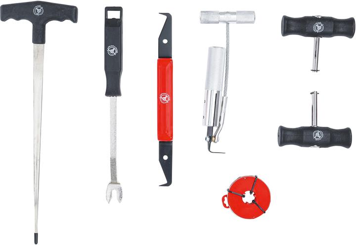Image du produit BGS Kit de démontage de pare-brise 7 pièces