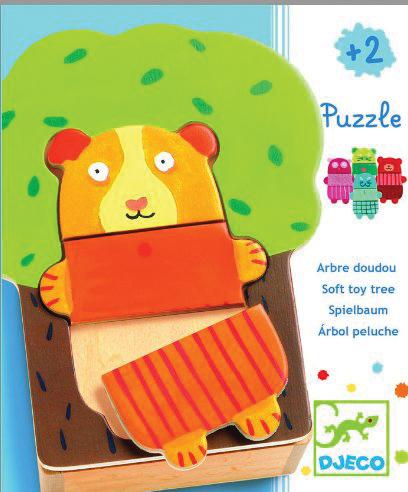 Actual product image Djeco Arbra doudou (15 pieces)