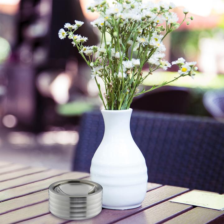 Image du produit Relaxdays Cendrier coupe-vent avec couvercle