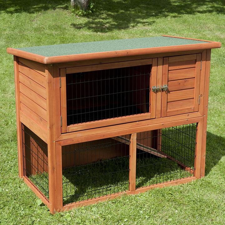 Produktbild zooplus Outback Kaninchenstall Kompakt I mit Freigehege