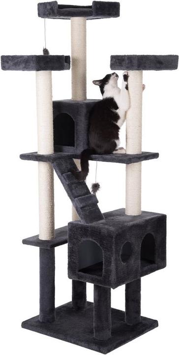 Actual product image zooplus Cat Tree Rapunzel (Dark grey)