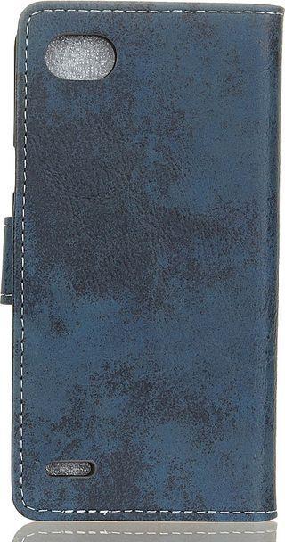 Actual product image MU Classic Vintage leather cover (LG Q6+, LG Q6)