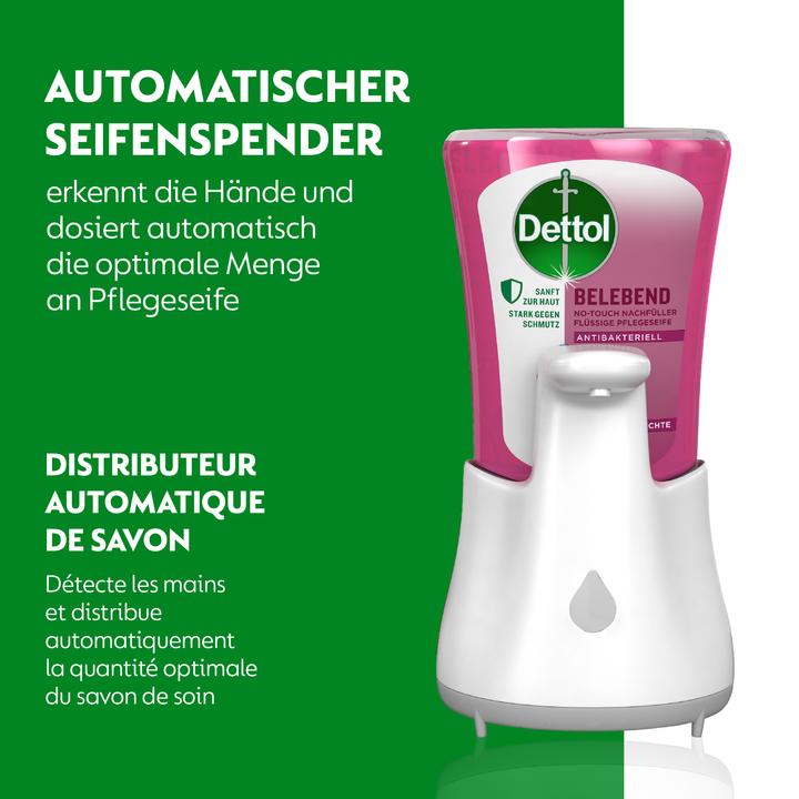 Image du produit Dettol Pas touche (Savon liquide, Recharges, 250 ml)
