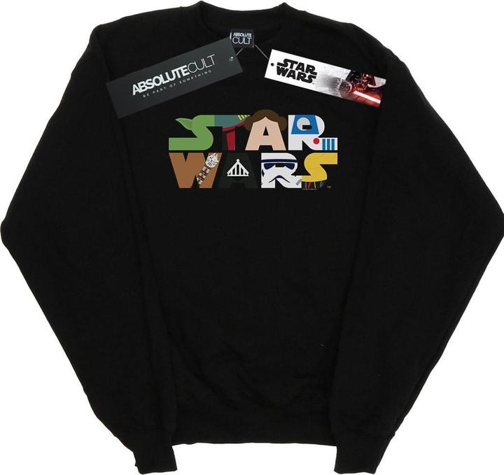 Star Wars Character Logo Sweatshirt Jungen