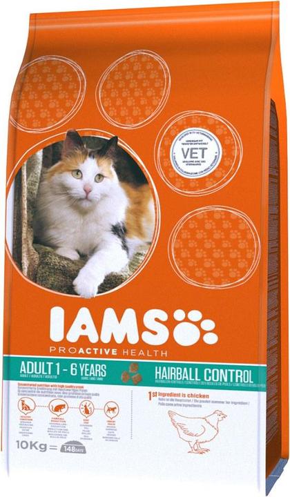 Image du produit Iams Pro Active Health Adult Hairball Control (Adulte, 1 pcs, 10000 g)