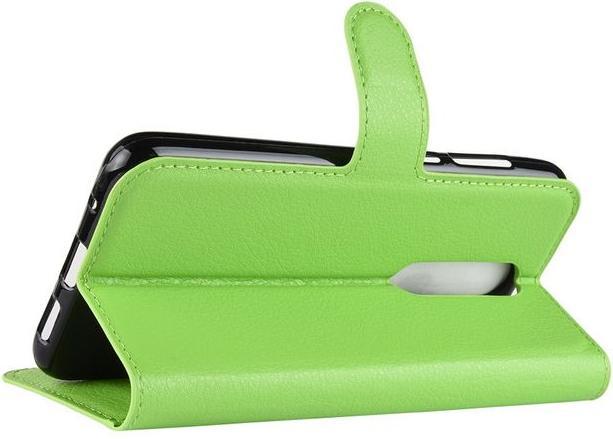 Actual product image MU Classic Litchi Leather Bookcover Series (Nokia 5.1 Plus)