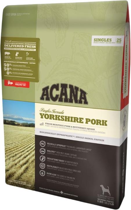 Immagine prodotto Acana Singoli di maiale Yorkshire (Adulto, 1 pz., 6000 g)