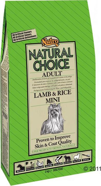Produktbild Nutro Natural Choice Adult Lamm & Reis Mini (Adult, 1 Stk., 7000 g)