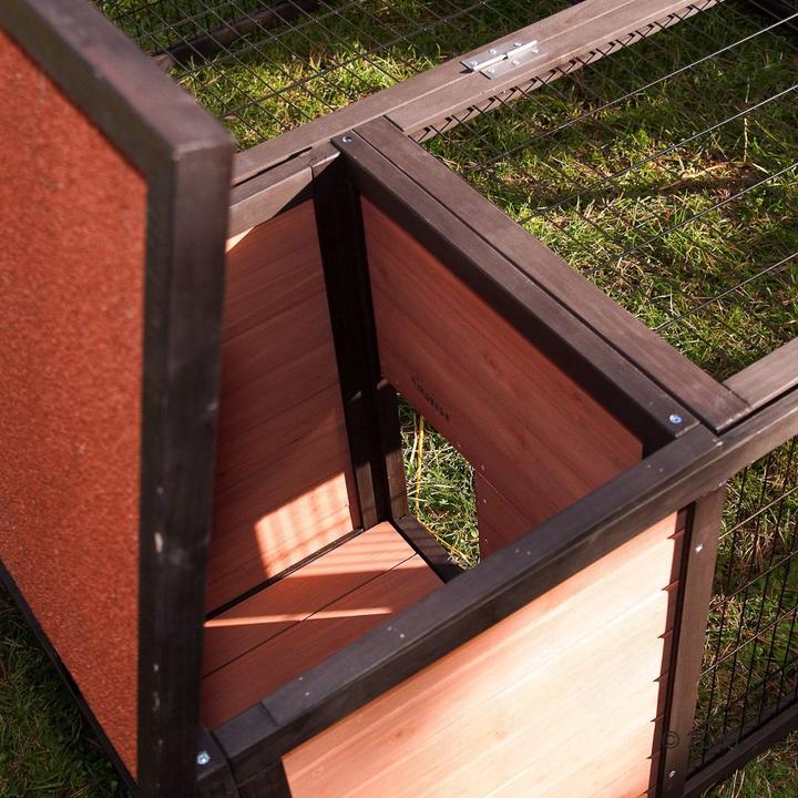 Produktbild zooplus Freigehege Outback Grande mit Schlafhaus