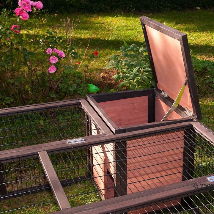 Produktbild zooplus Freigehege Outback Grande mit Schlafhaus