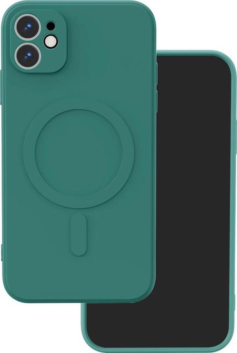 OEM Simple Color Mag Hülle für iPhone 11 dunkelgrün (Apple iPhone 11)